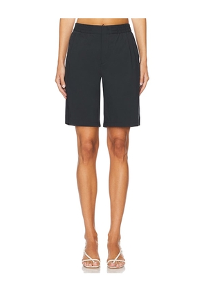 WAO Relaxed Nylon Pleated Short in Black. Size XS. Also in L.