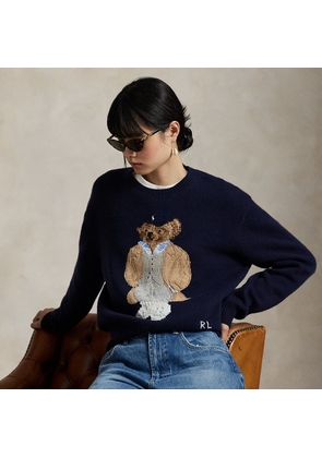 Polo Bear Wool-Cashmere-Blend Jumper