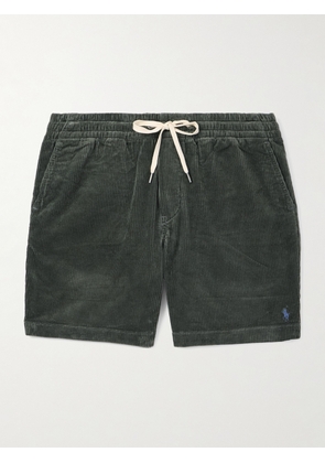 Polo Ralph Lauren - Straight-Leg Cotton-Corduroy Drawstring Shorts - Men - Gray - XS