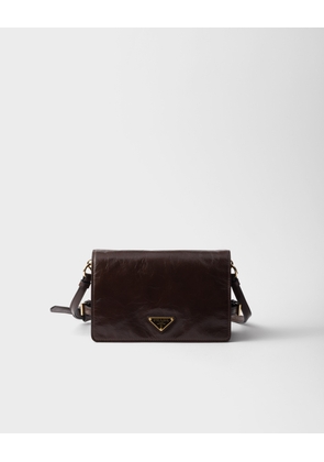 Leather shoulder bag