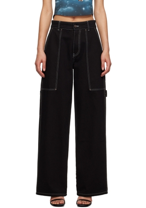 Stella McCartney Black Workwear Jeans