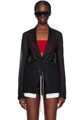 Rick Owens Black Lido Blazer