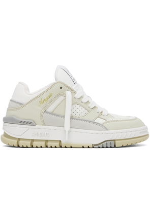 Axel Arigato Beige & White Area Lo Sneakers