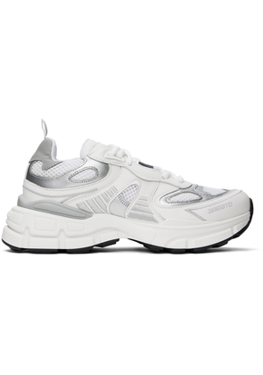 Axel Arigato White & Silver Sphere Sneakers