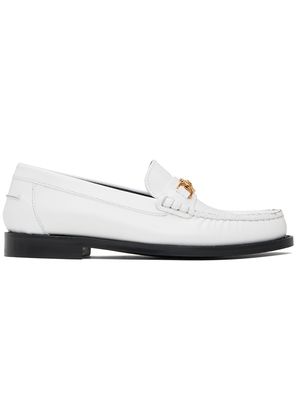 Versace White Medusa '95 Loafers