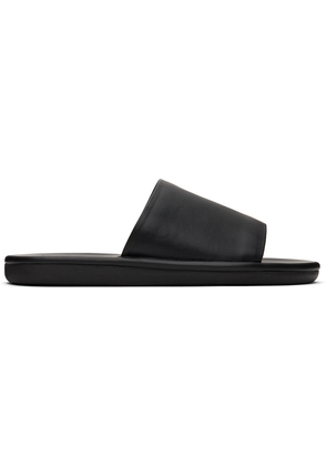 Ancient Greek Sandals Black Cerastes Sandals