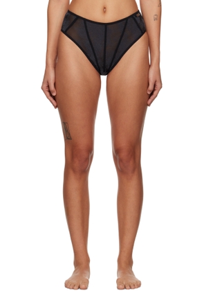 Diesel Black Savage X Fenty Edition C-Mesh-High-Waist Briefs