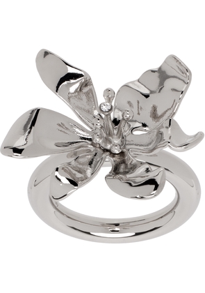 Acne Studios Silver Flower Ring