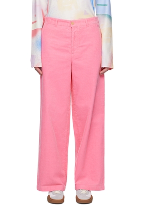 Acne Studios Pink Cord Trousers