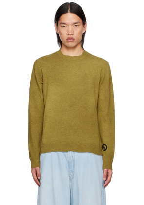 Acne Studios Yellow Crewneck Sweater