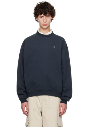 Acne Studios Gray Logo Plaque Sweatshirt