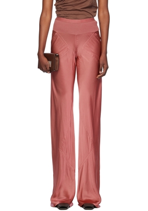 Rick Owens Pink Porterville Bias Lounge Pants
