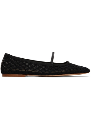 A. P.C. Black Swan Ballerina Flats