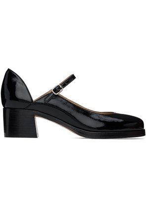 A. P.C. Black Jade Mary Jane Heels