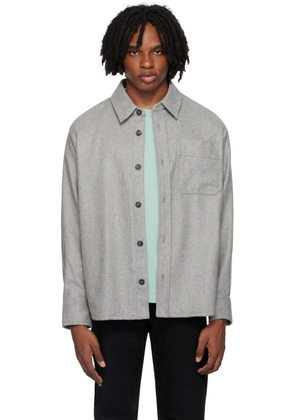 A. P.C. Gray Basile Shirt