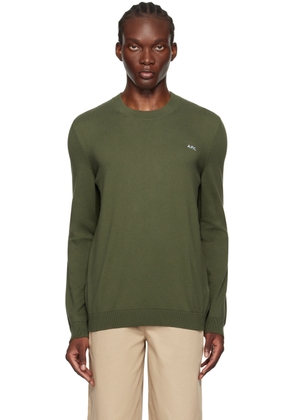 A. P.C. Khaki Amir Sweater