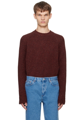 A. P.C. Burgundy Harris Sweater