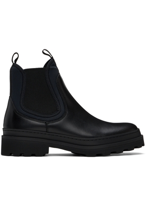 A. P.C. Black Adrien Chelsea Boots
