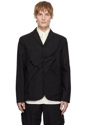 POST ARCHIVE FACTION (PAF) Black 7.0 Center Blazer