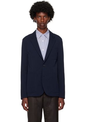 PS by Paul Smith Navy Seersucker Blazer