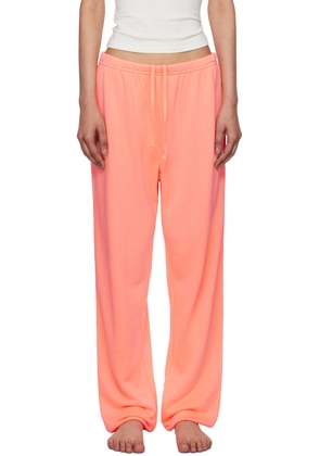 SKIMS Orange Modal French Terry Classic Lounge Pants