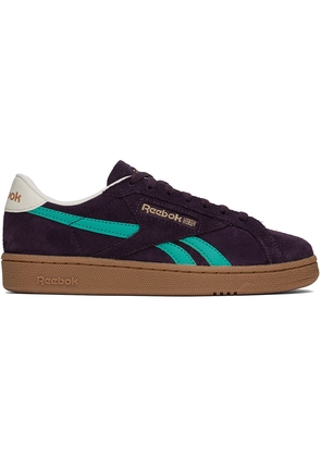 Reebok Classics Burgundy & Blue Club C Grounds UK Sneakers