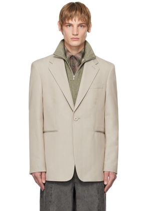 OUR LEGACY Beige Shinjuku Blazer