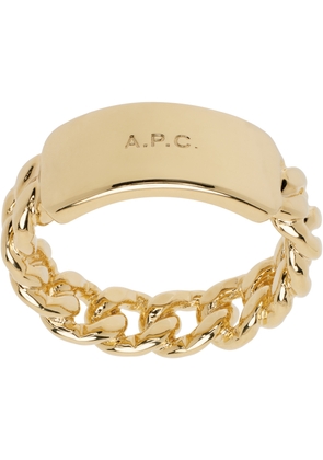 A. P.C. Gold Darwin Ring