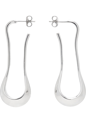 LEMAIRE Silver Short Drop Earrings