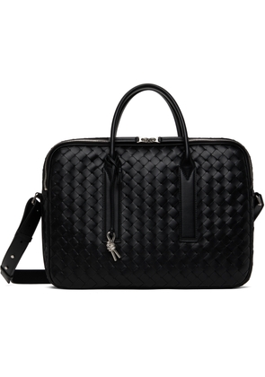 Bottega Veneta Black Getaway Briefcase