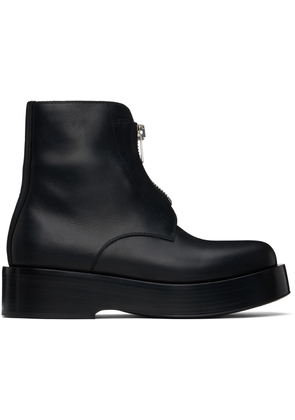 Bottega Veneta Black Torino Ankle Boots