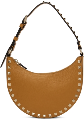 Valentino Garavani Tan Mini Rockstud Bag
