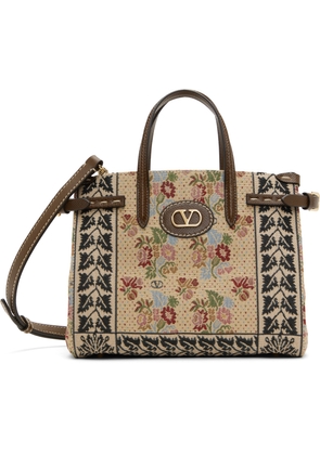 Valentino Garavani Multicolor Antibes Small Shopping Tote