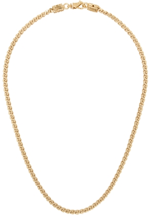 Emanuele Bicocchi Gold Infinity Loop S-Link Necklace