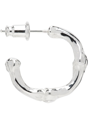 TAKAHIROMIYASHITA TheSoloist. Silver Bone Shaped M Single Earring