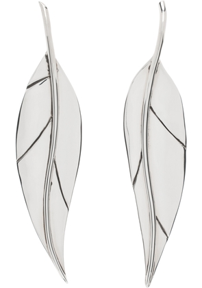 Sophie Buhai Silver Leaf Earrings