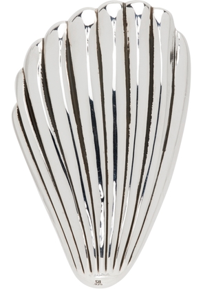 Sophie Buhai Silver Coquille Hand Mirror