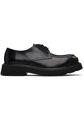 Kenzo Black Kenzo Paris 'KENZOSMILE' Leather Derbys