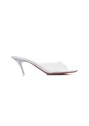 Amina Muaddi - Alexa PVC Sandals - Clear - IT 39 - Moda Operandi