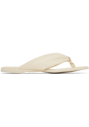 ISSEY MIYAKE SSENSE Exclusive Bridal Capsule Three-Fold Sandals