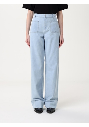 Jeans A. P.C. Woman color Gnawed Blue