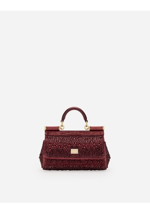 Dolce & Gabbana Small Sicily Handbag - Woman Handbags Purple Onesize