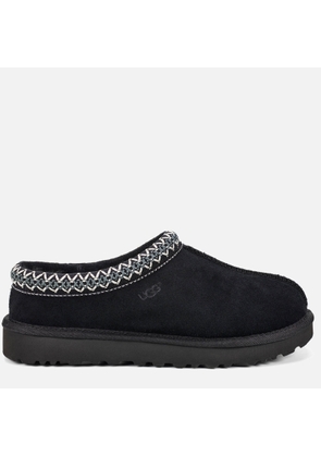 UGG Women's Tasman Suede Slippers - Black - UK 8