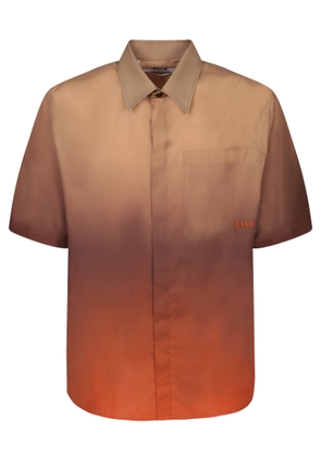 MSGM Dregradã¨ Beige/orange Shirt