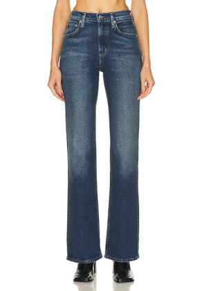 Citizens of Humanity Vidia Mid Rise Boot Jeans in Garnish - Denim-Medium. Size 28 (also in 30, 31, 32, 33).