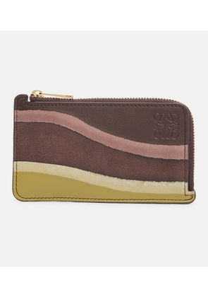 Loewe Landscape leather cardholder