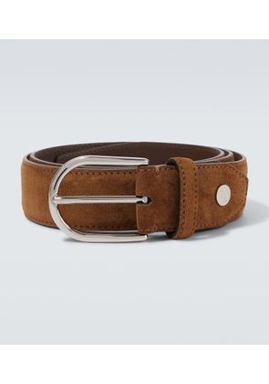 Brioni Suede belt