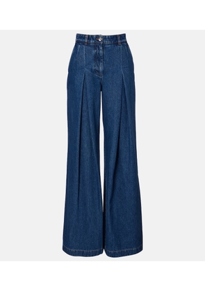 Dolce&Gabbana Pleated wide-leg jeans