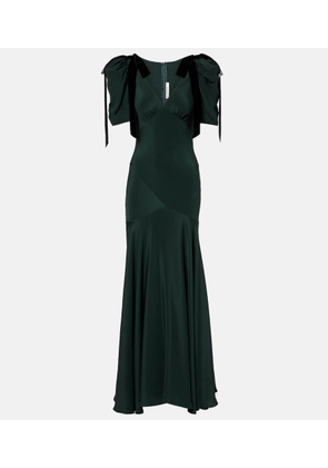 Rodarte Bow-detail silk cocktail dress