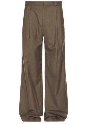Saint Laurent Pantalone Taille Haut Pant in Taupe Chine - Taupe. Size 48 (also in ).